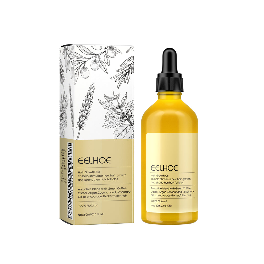 EELHOE rosemary hair growth oil bottle and packaging