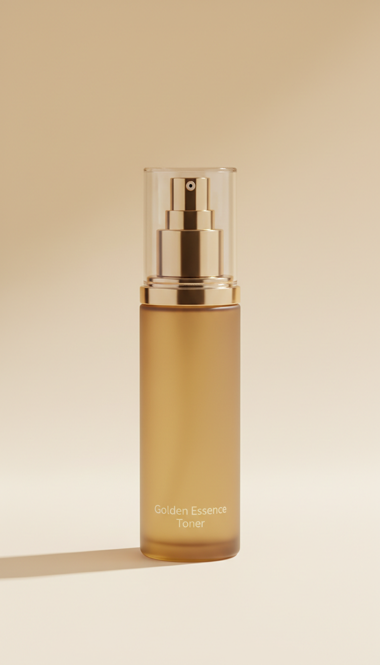 Golden essence toner with mineral infusion
